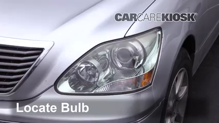 2005 Lexus LS430 4.3L V8 Lights Turn Signal - Front (replace bulb)